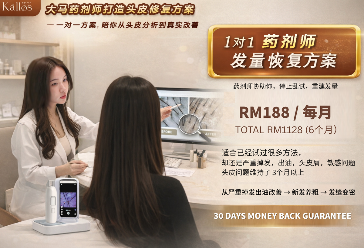 1v1 发量恢复方案 Hair Restoration Program
